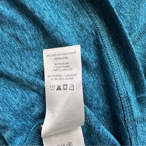 Patagonia seabrooke teal a line athletic skirt size small length 22 inches - Picture 6 of 9